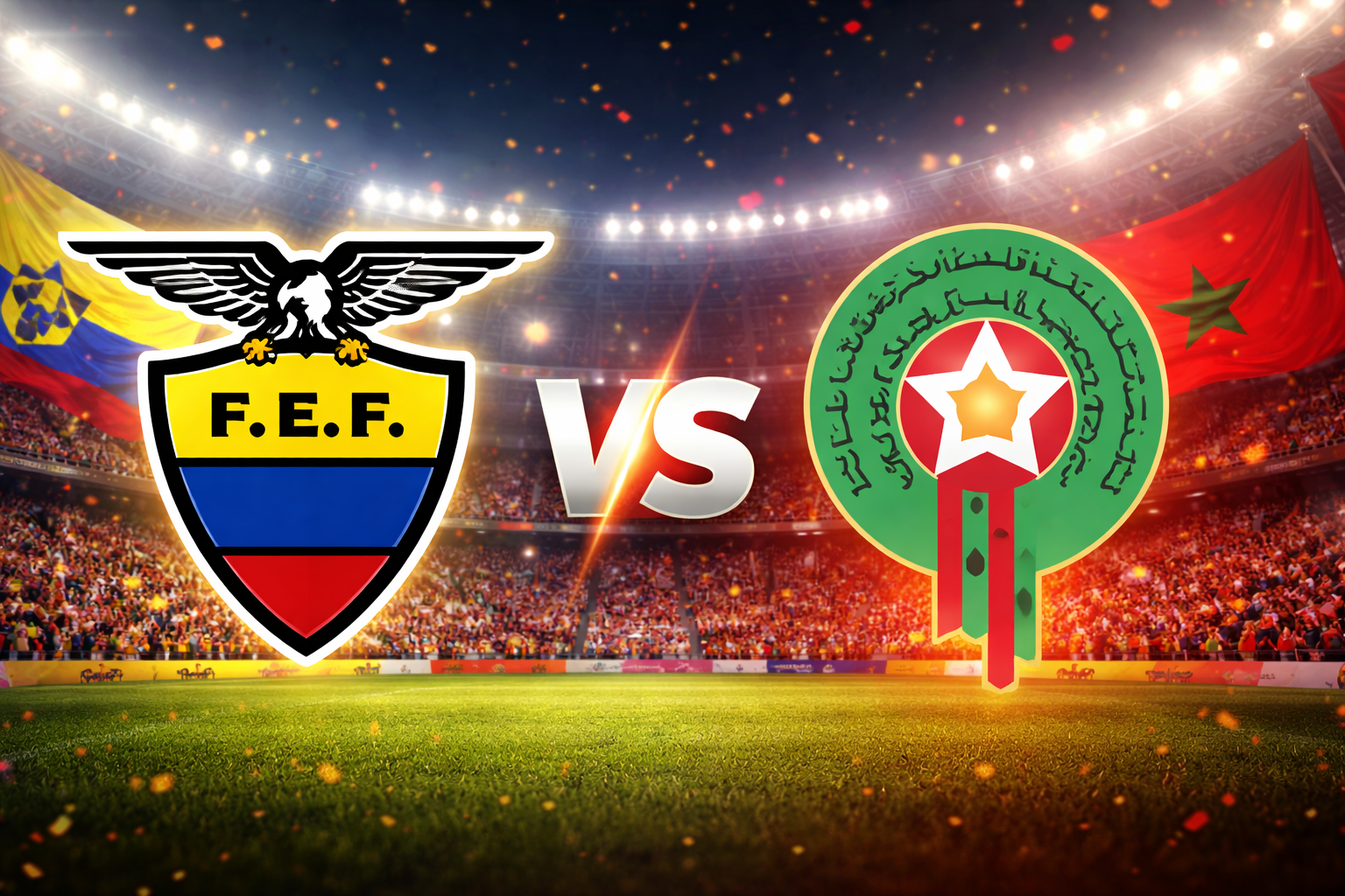 Amistoso Ecuador vs Marruecos