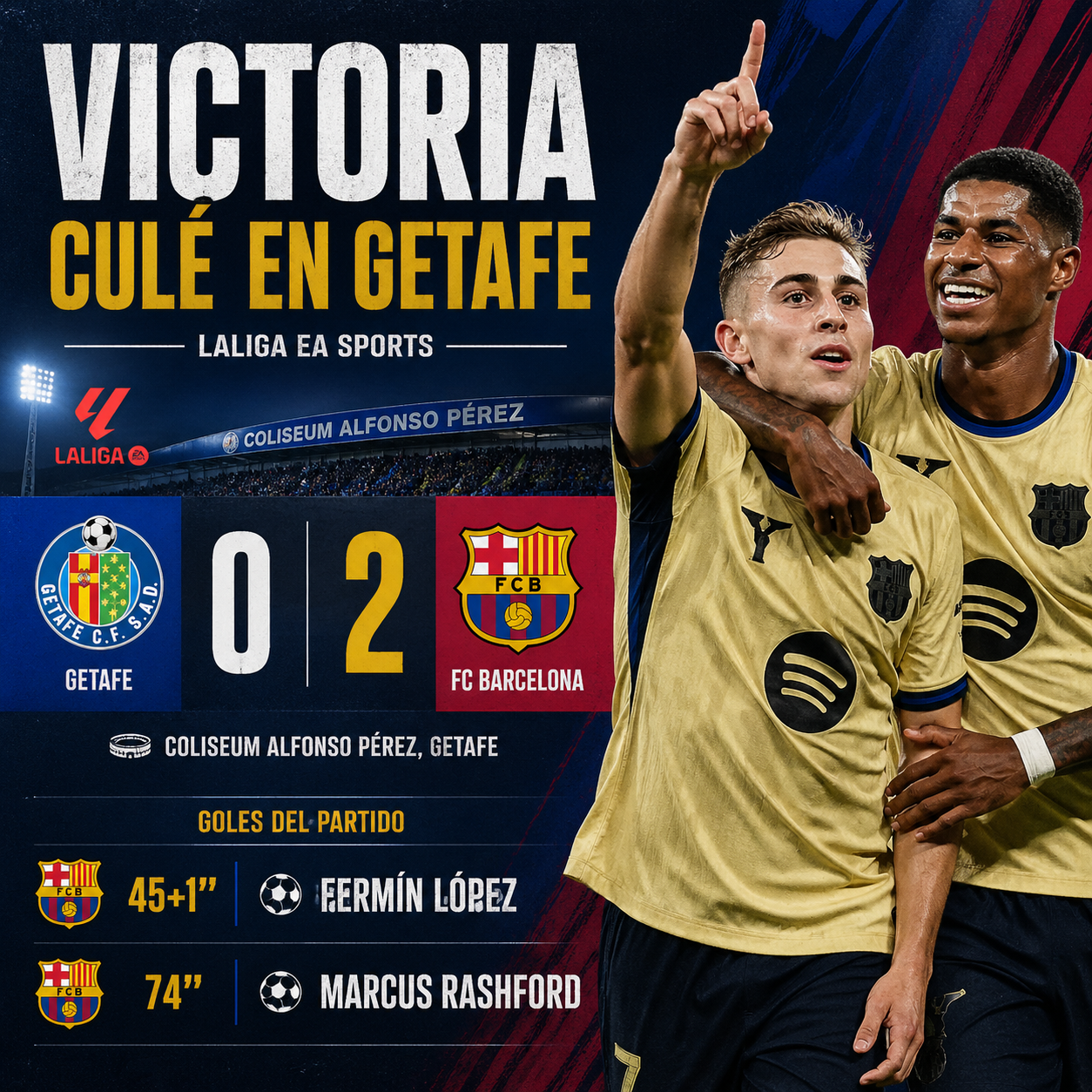 Partido Barcelona vs Getafe